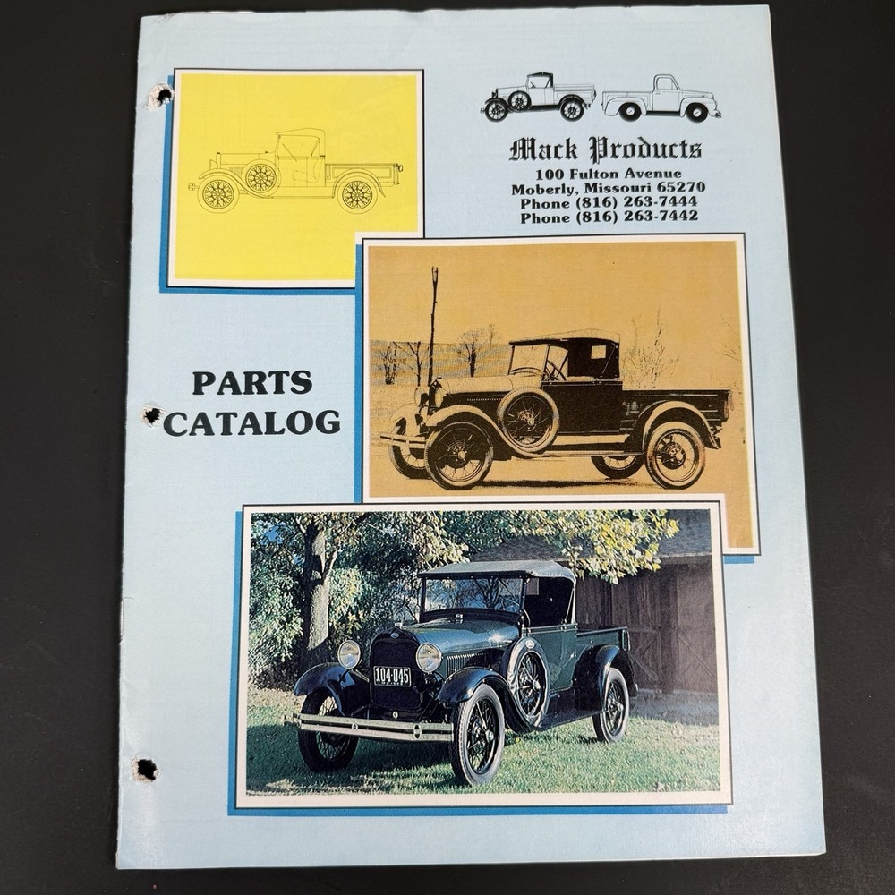 VTG Mack Products Ford Pick Up Parts Catalog Spring 1984 Tailgates Flooring